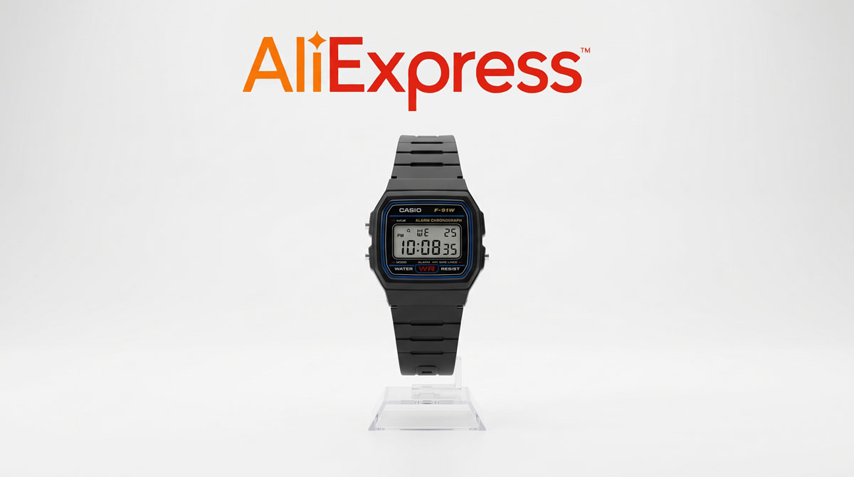 Casio F-91W på AliExpress: Kjøpsguide for norske shoppere